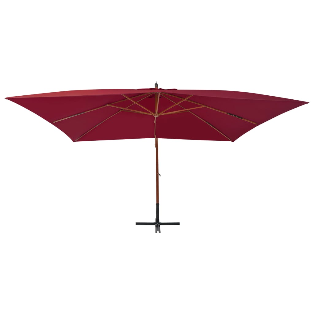 Ampelschirm Melia 300x400 cm Grün