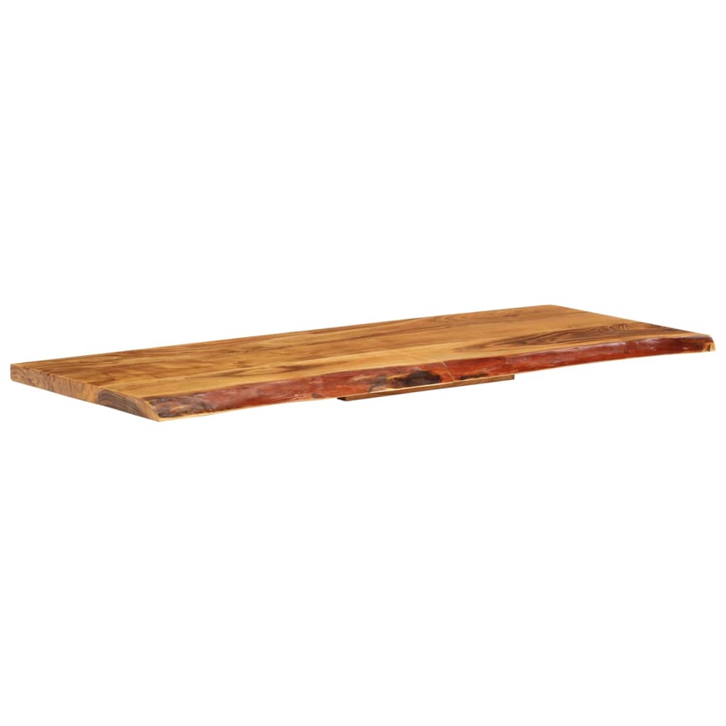Badezimmer-Waschtischplatte Massivholz Akazie 100x52x2,5 cm
