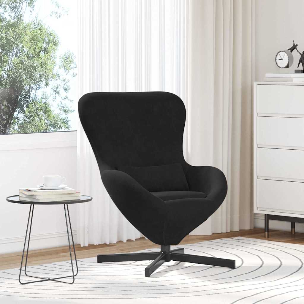Eiersessel Blau 63 x 73 x 90 cm Samt