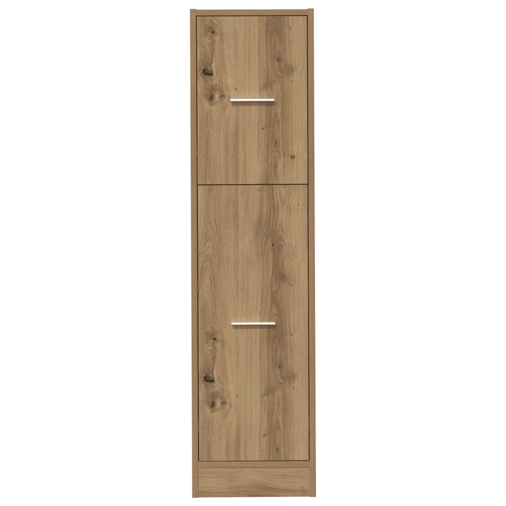Apothekerschrank Weiß 30 x 41 x 174,5 cm Holzwerkstoff