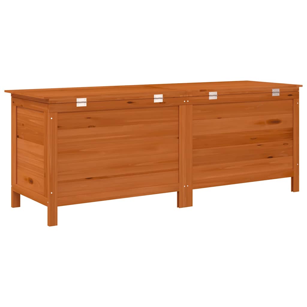 Gartentruhe 50x49x56,5 cm Massivholz Tanne