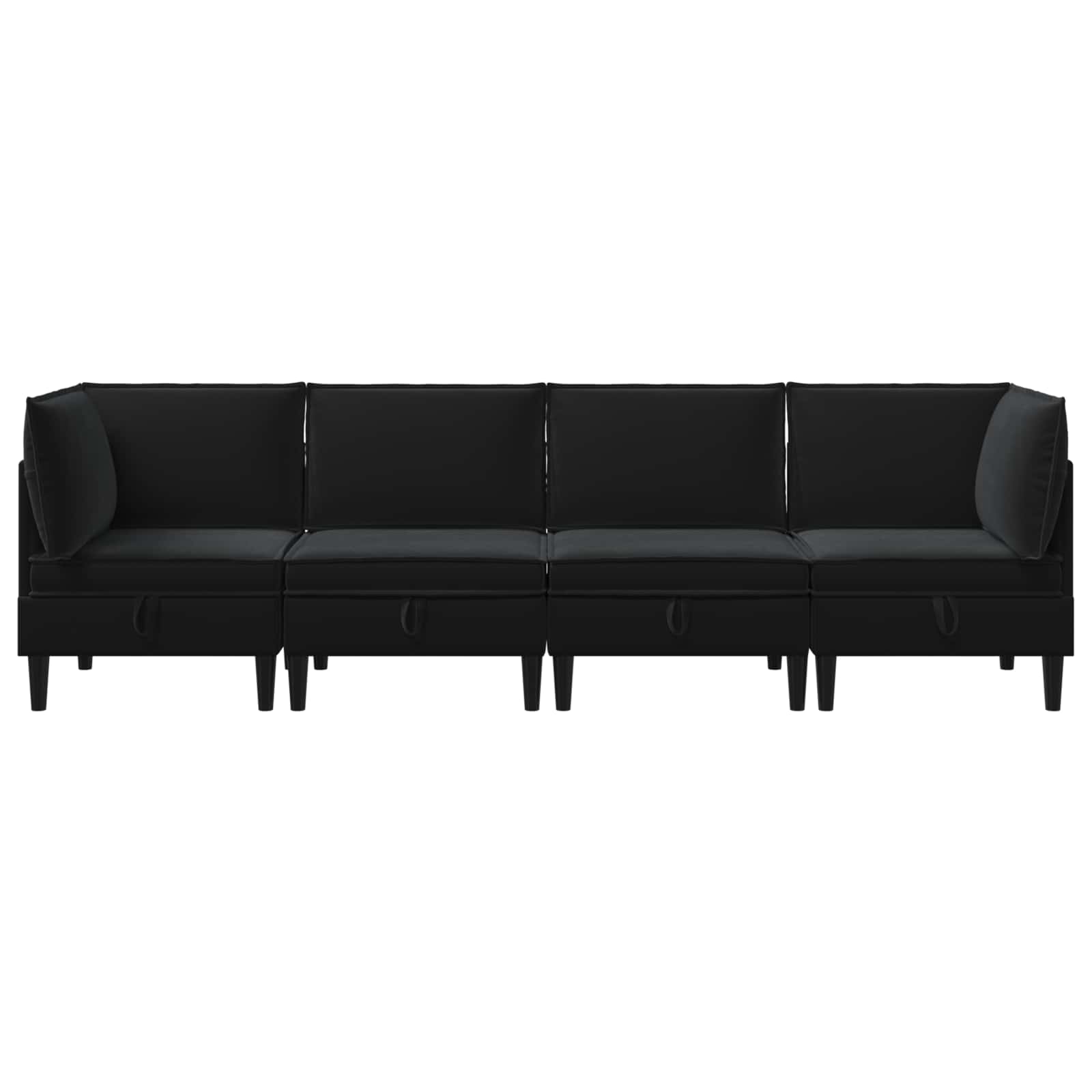 Wohnzimmergarnitur mit Kissen mit Speicher 3 pcs Hellgrau Samt