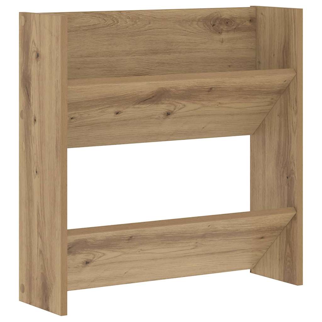 Wand-Schuhschränke 4 Stk. Weiß 60x18x60 cm Holzwerkstoff