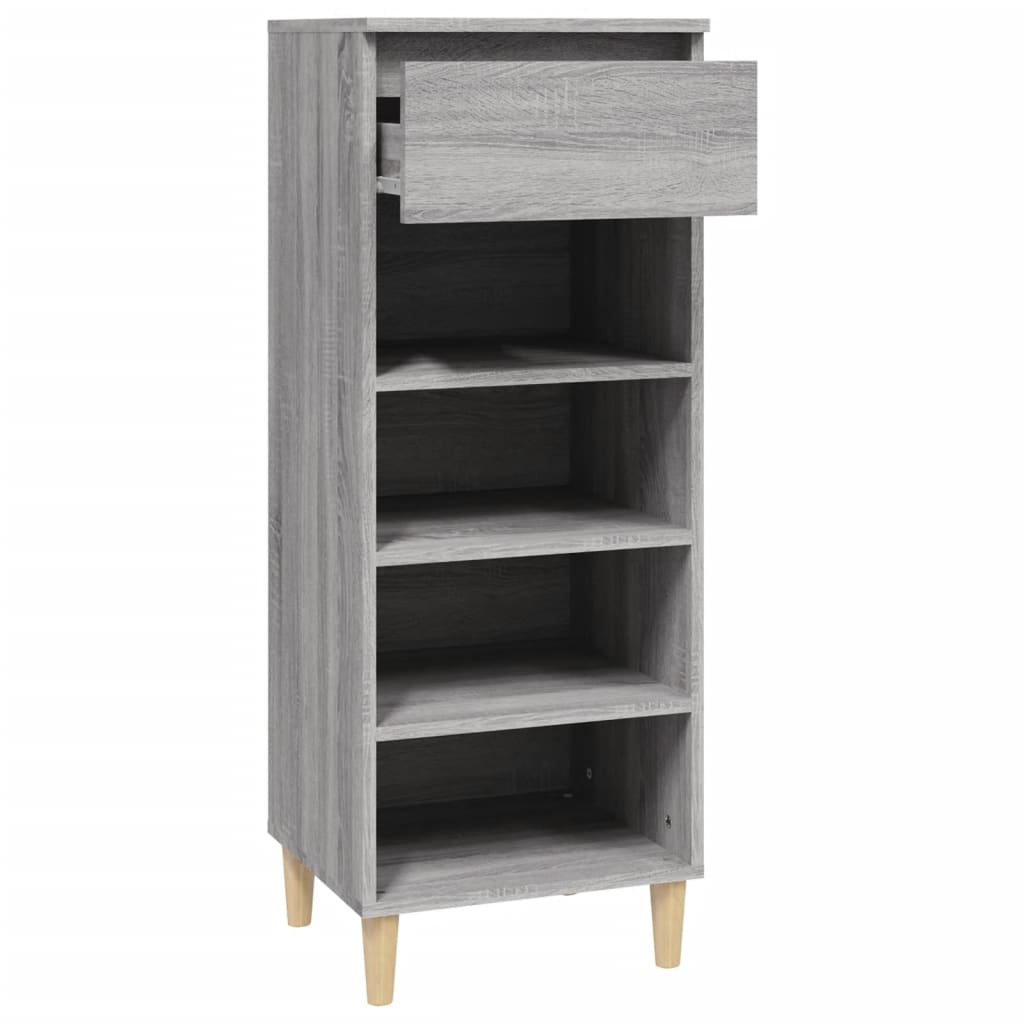 Schuhschrank Weiß 40x36x105 cm Holzwerkstoff