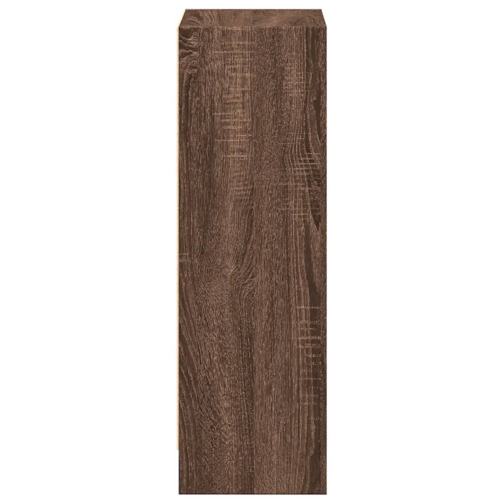 Bücherregal Weiß 40x24x75 cm Holzwerkstoff