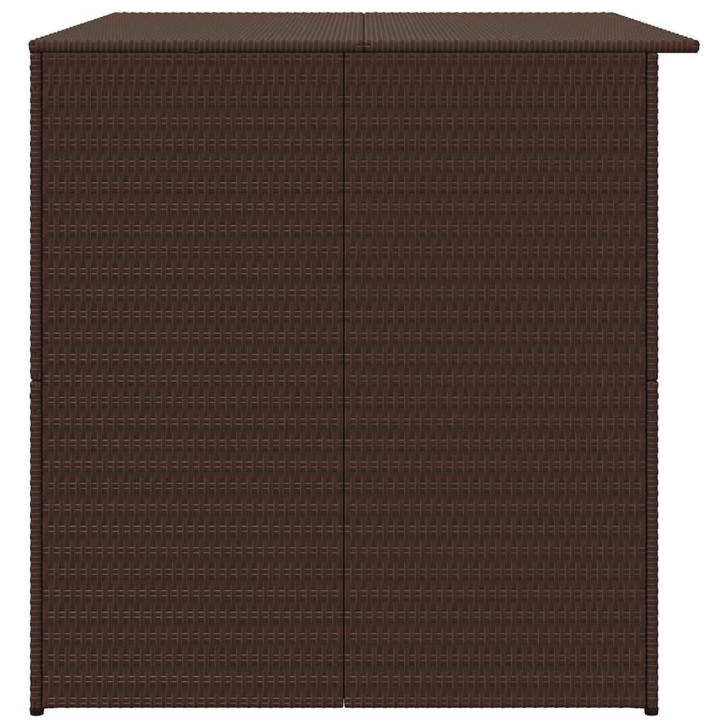 Garden-Auflagenbox Schwarz 150x100x100 cm Poly Rattan