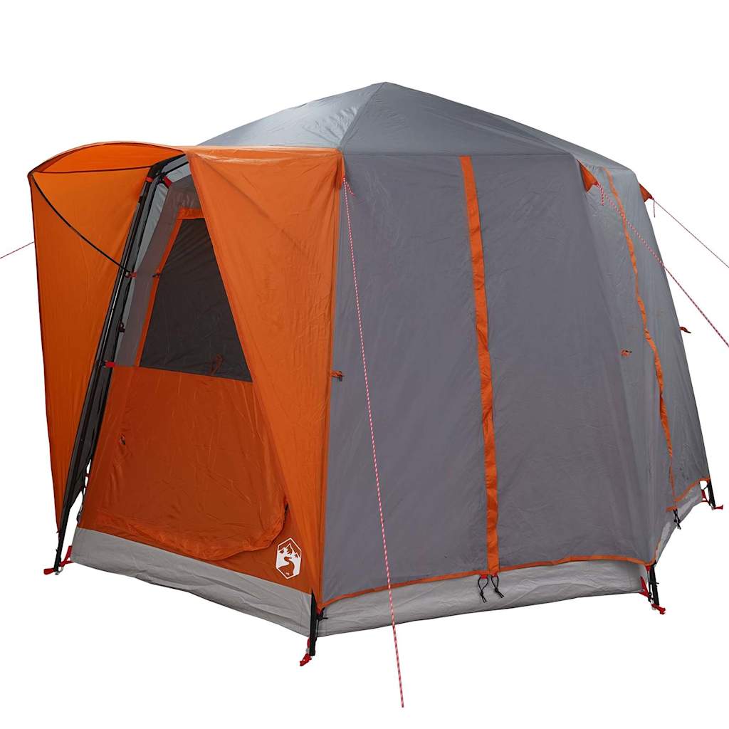 Cabin Zelt 3-Personen mit Dach Grün und Weiß 320 x 320 x 203 cm