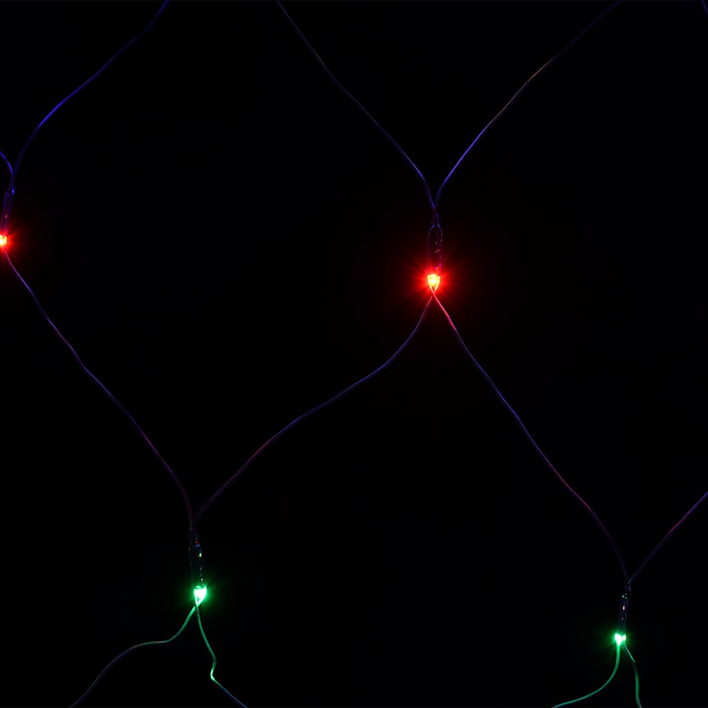 LED-Lichternetz Warmweiß 3x2 m 204 LEDs Indoor Outdoor