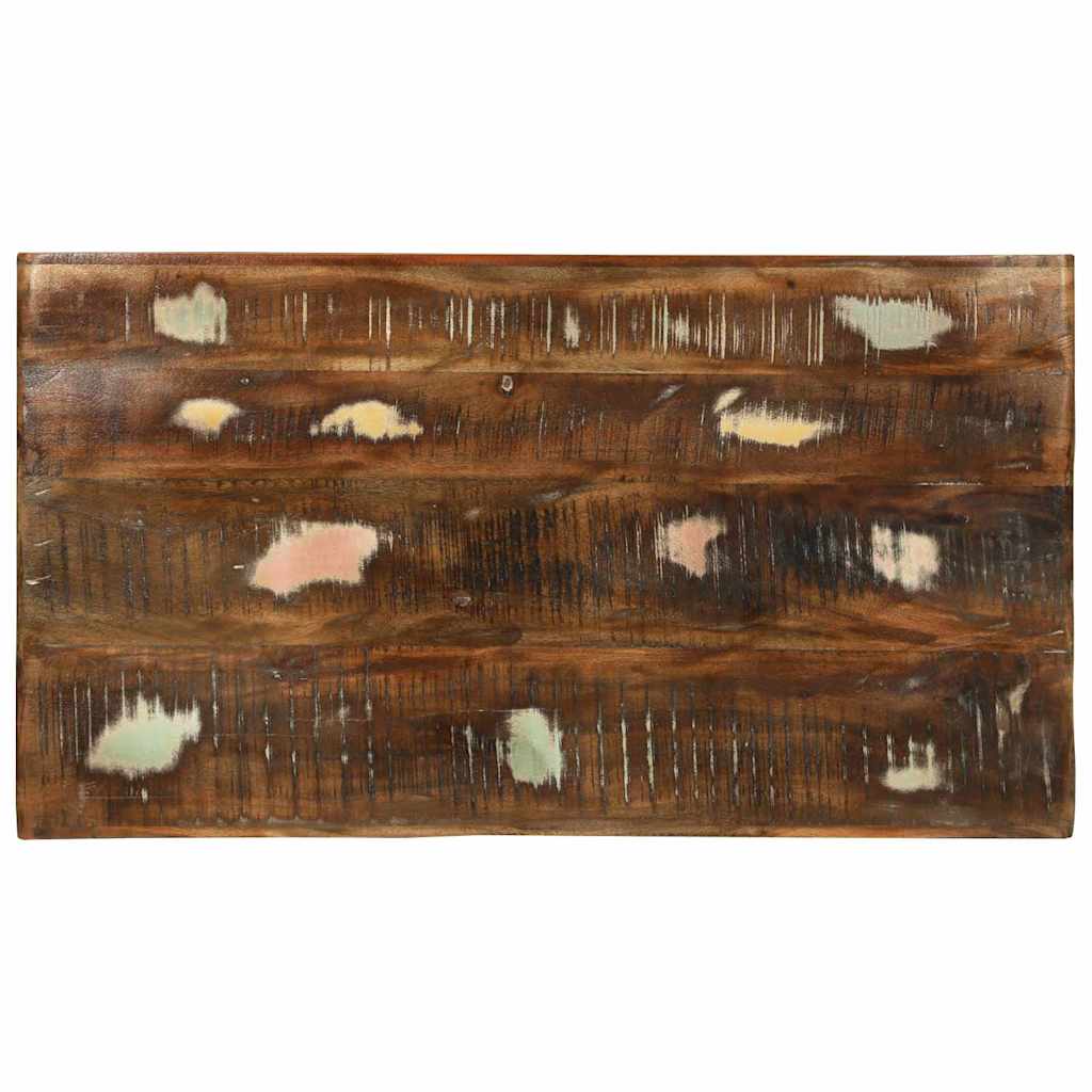 Couchtisch 90 x 50 x 35 cm Massives upgecyceltes Holz