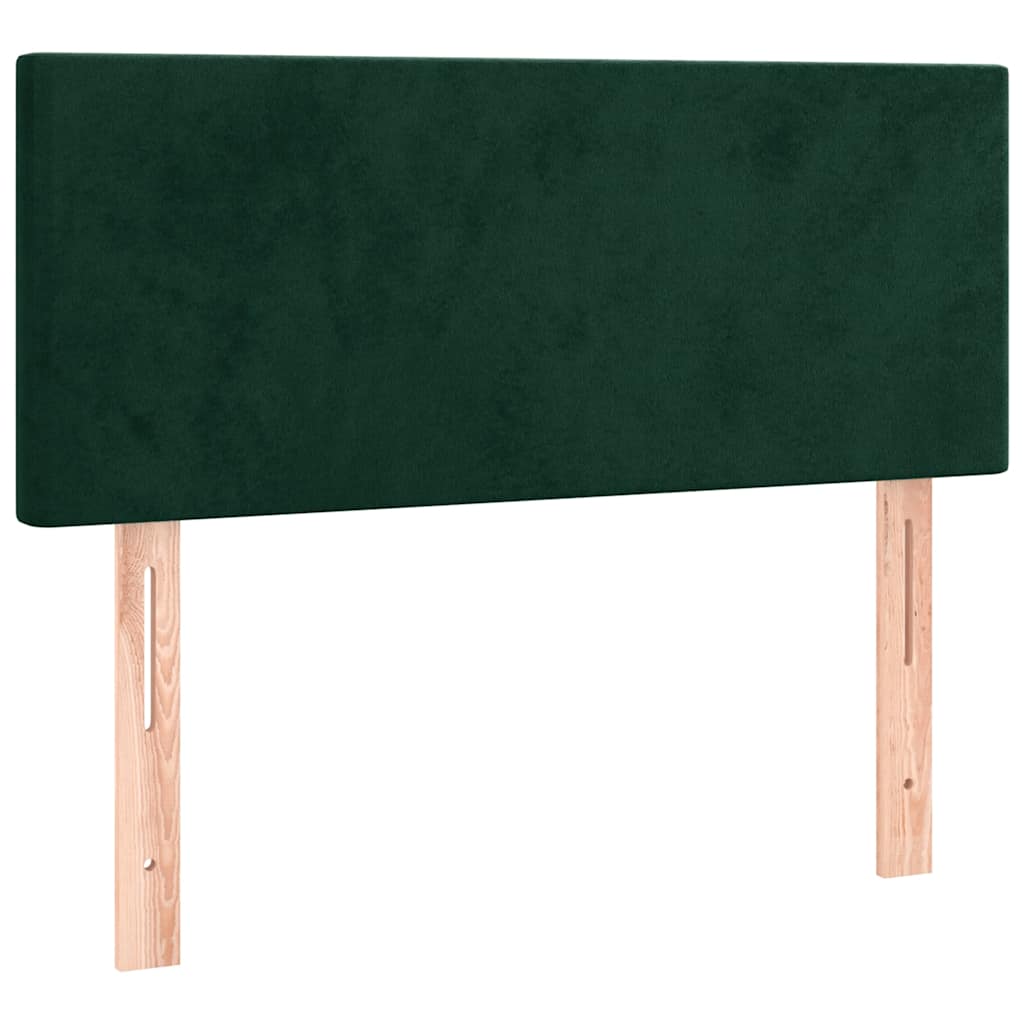 Kopfteil Hellgrau 80x5x118/128 cm Samt