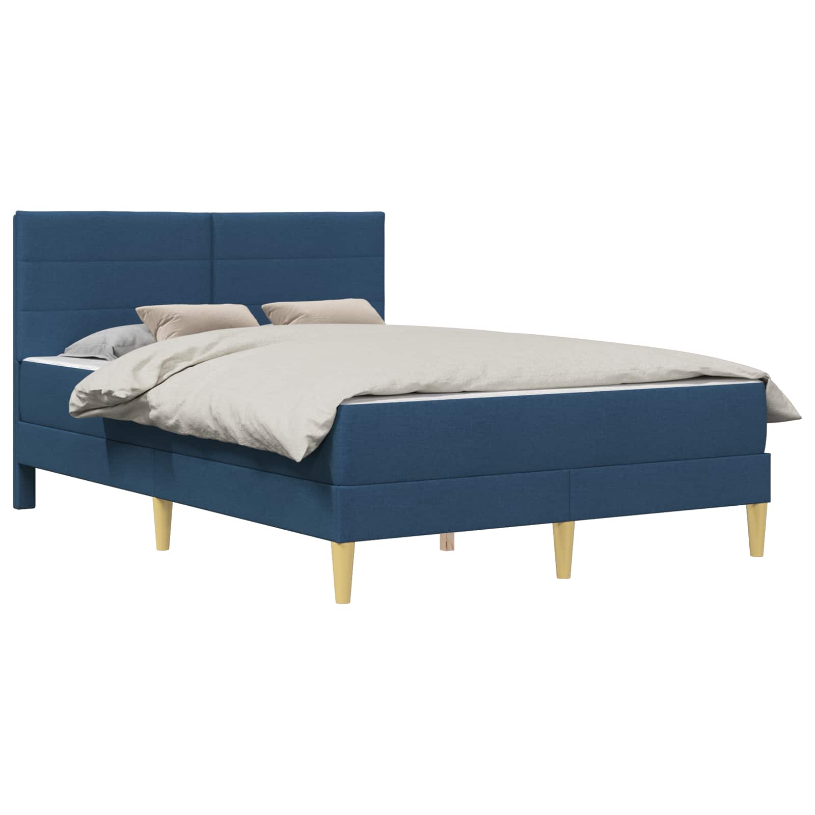 Bettrahmen Hellgrau 80 x 200 cm Polyester