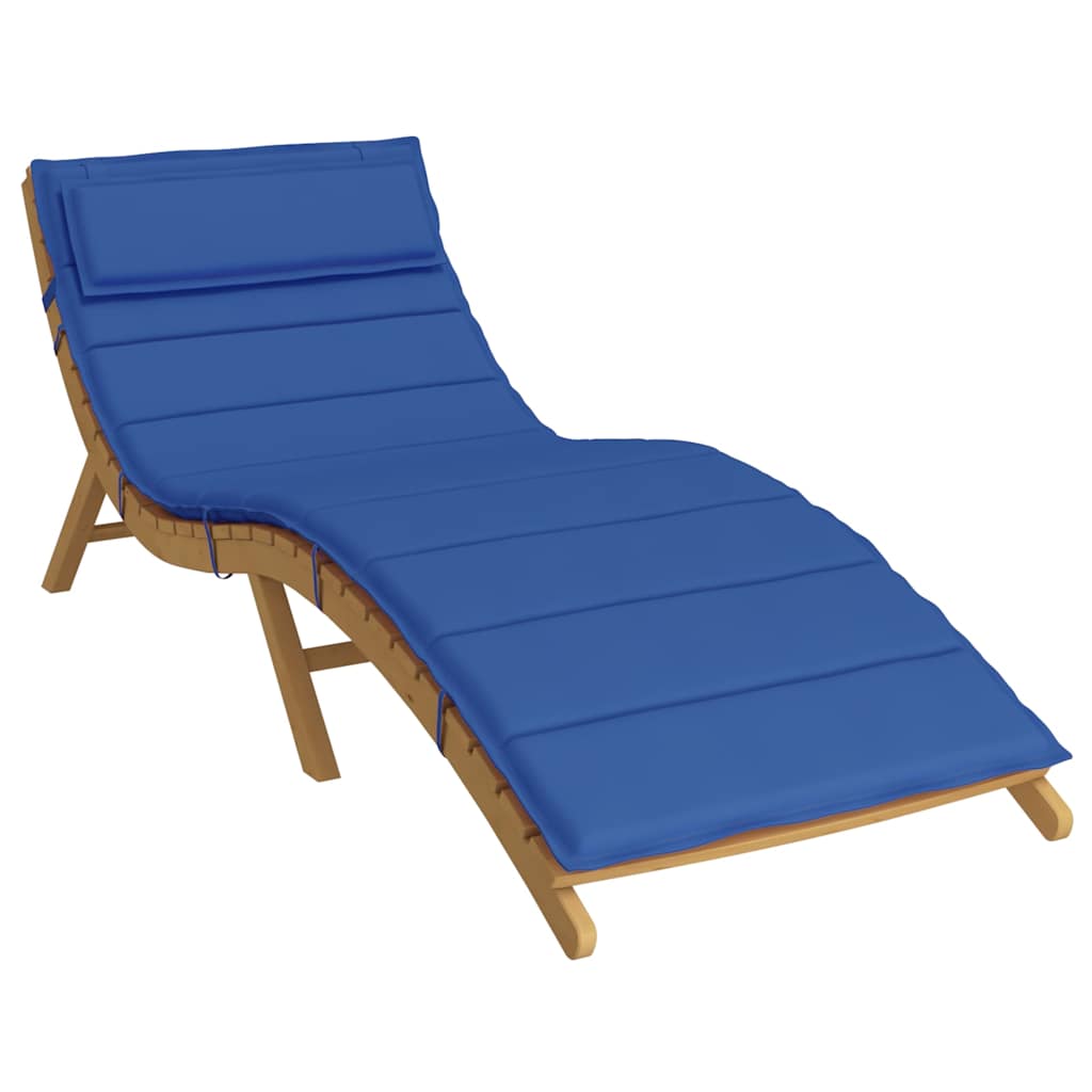 Sonnenliegen-Auflage Grau 180x60x4 cm Oxford-Gewebe