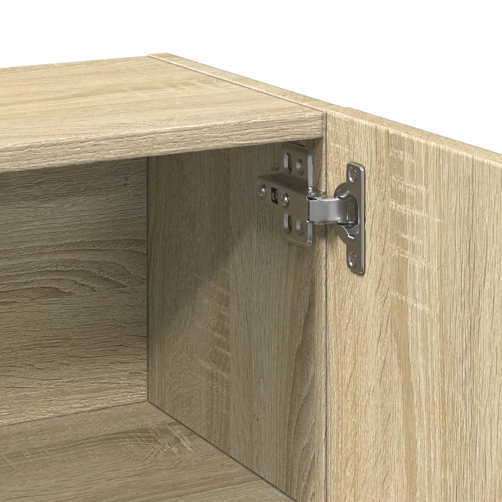 Waschmaschinenschrank-Set Weiß Holzwerkstoff