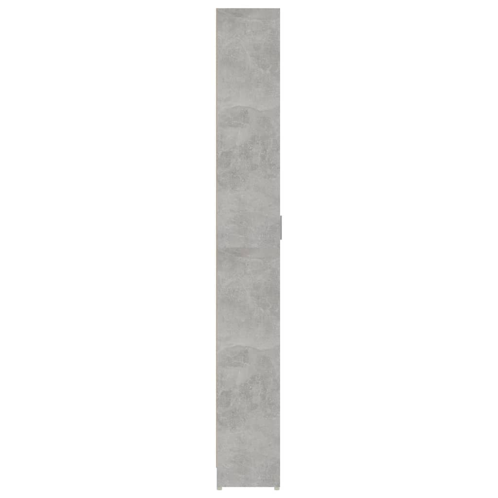 Garderobenschrank Weiß 55x25x189 cm Holzwerkstoff