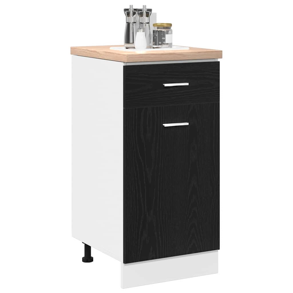 Unterschrank Lyon Weiß 60x46x81,5 cm Holzwerkstoff