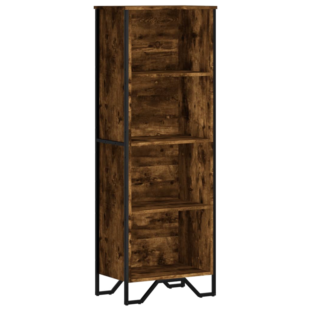 Bücherregal Schwarz 80x31x169 cm Holzwerkstoff