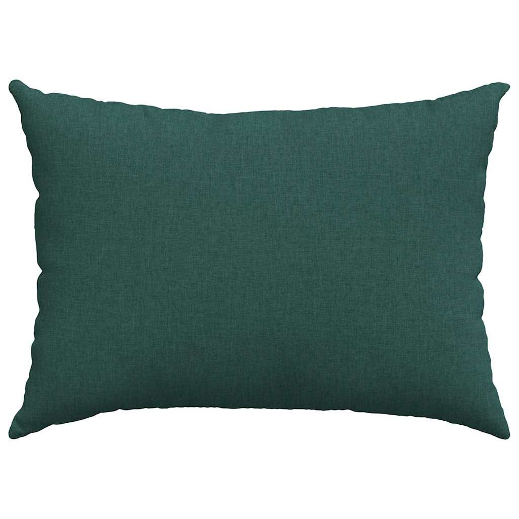 Sofakissen 2 pcs Hellgrau 50 x 30 cm Stoff