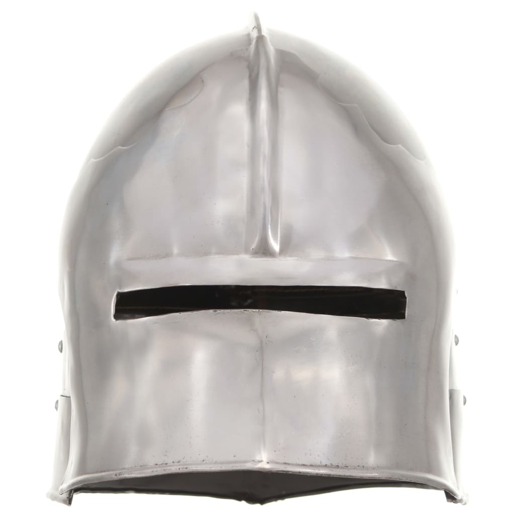 Preußische Pickelhaube Antik Replik für LARP Schwarz Stahl