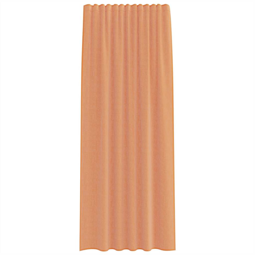 Voile Vorhänge mit Ösen 2 Stk. Apfelgrün 140x140 cm