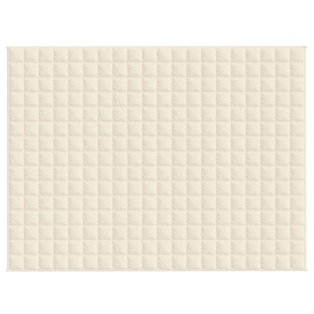 Gewichtsdecke Grau 122x183 cm 5 kg Stoff