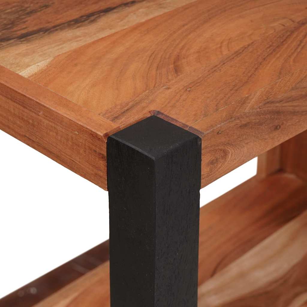 Bücherregal 3 pcs Braun 50 x 30 x 110 cm Massivholz Akazie