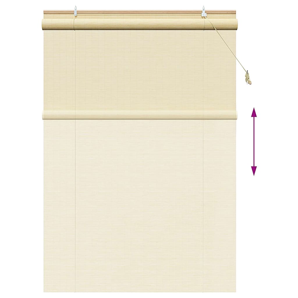 Rollo Braun 60 x 160 cm Bambus