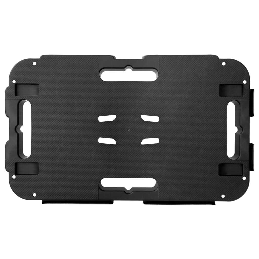 Transportroller Schwarz Polypropylen 300 kg