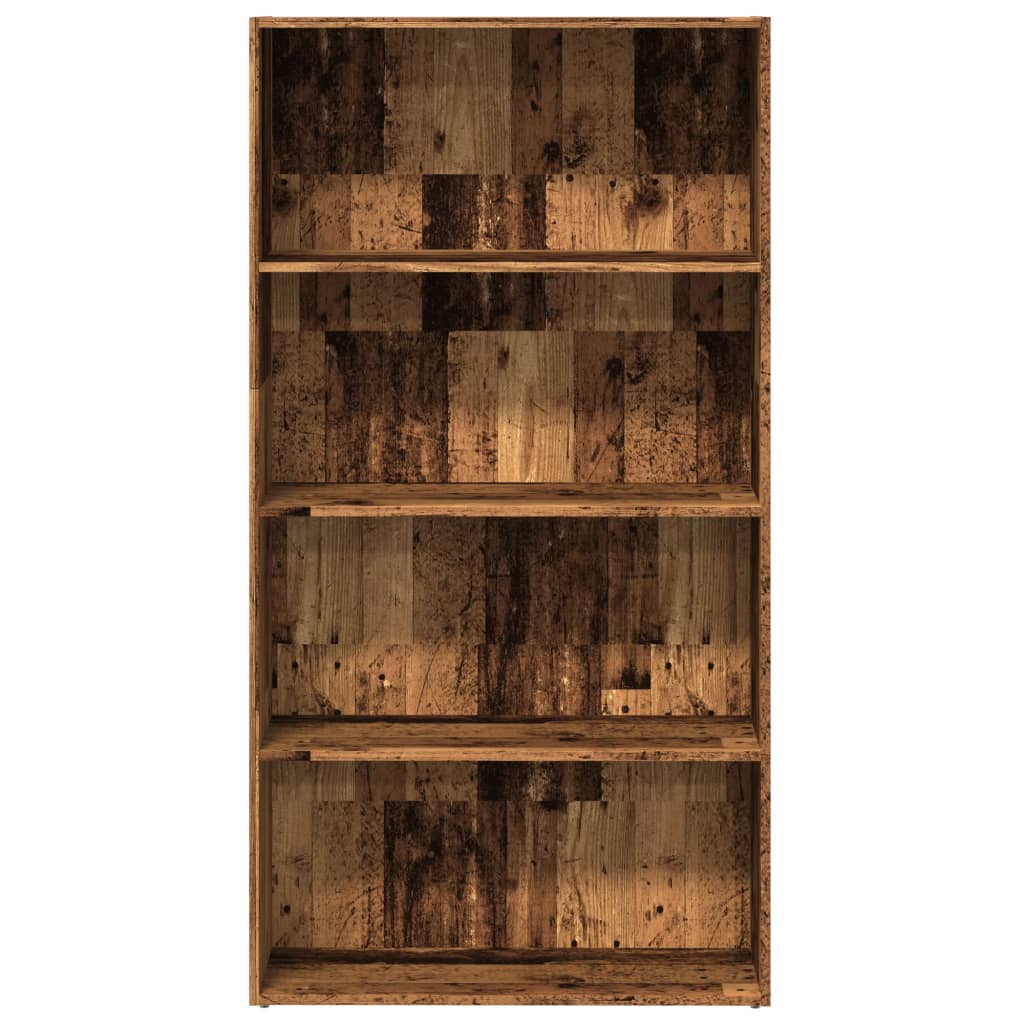 Bücherregal Weiß 80x30x189 cm Holzwerkstoff