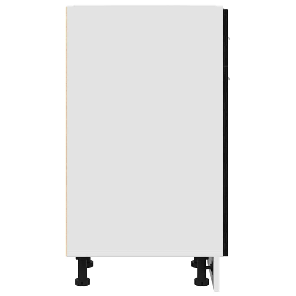 Unterschrank Lyon Weiß 60x46x81,5 cm Holzwerkstoff