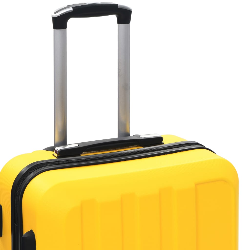 Hartschalen-Trolley-Set 3 Stk. Lila ABS