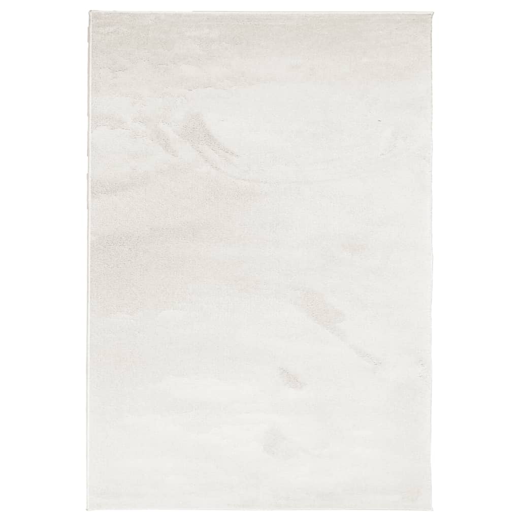 Teppich OVIEDO Kurzflor Anthrazit 120x120 cm