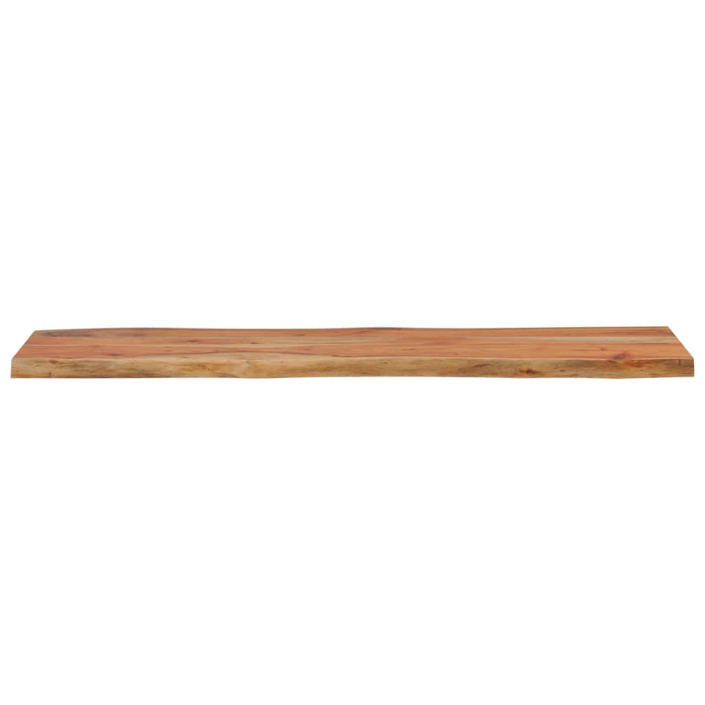 Tischplatte 40x40x2,5 cm Rechteckig Massivholz Akazie Baumkante
