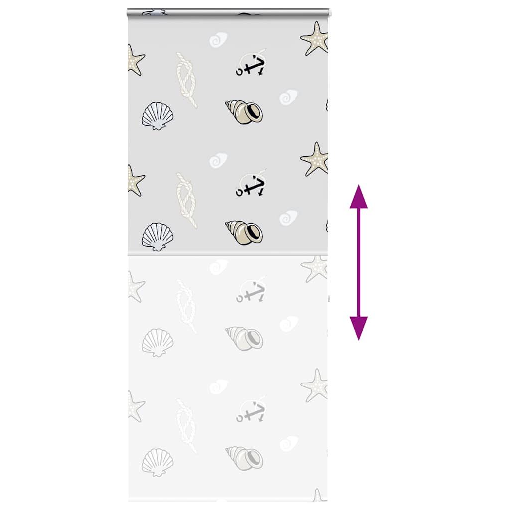 Duschrollo 60x240 cm Stoffbreite 56 cm