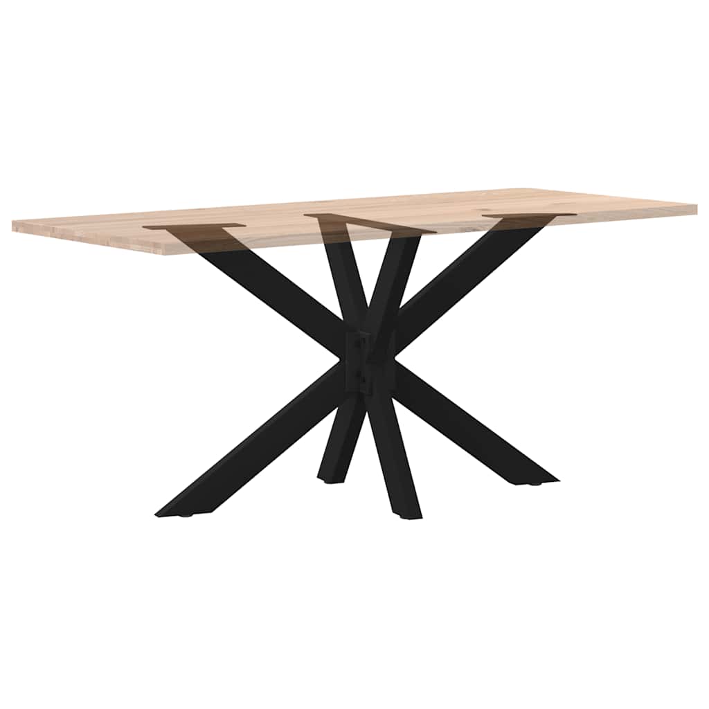 Couchtischbein in Spinnenform Naturstahl 98x58x(42-43) cm Stahl