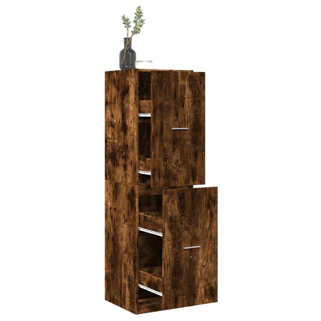 Apothekerschrank Weiß 30 x 41 x 174,5 cm Holzwerkstoff