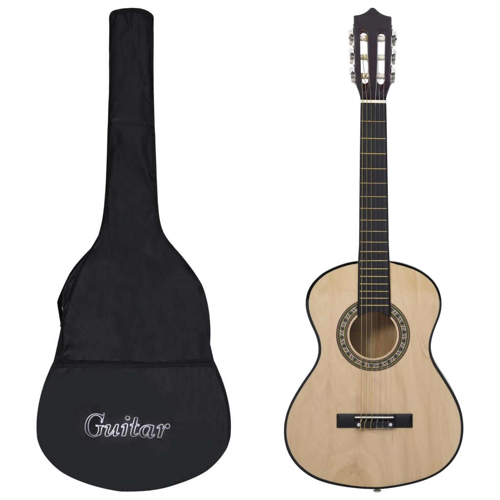 Klassikgitarre für Anfänger und Kinder mit Tasche 1/2 34
