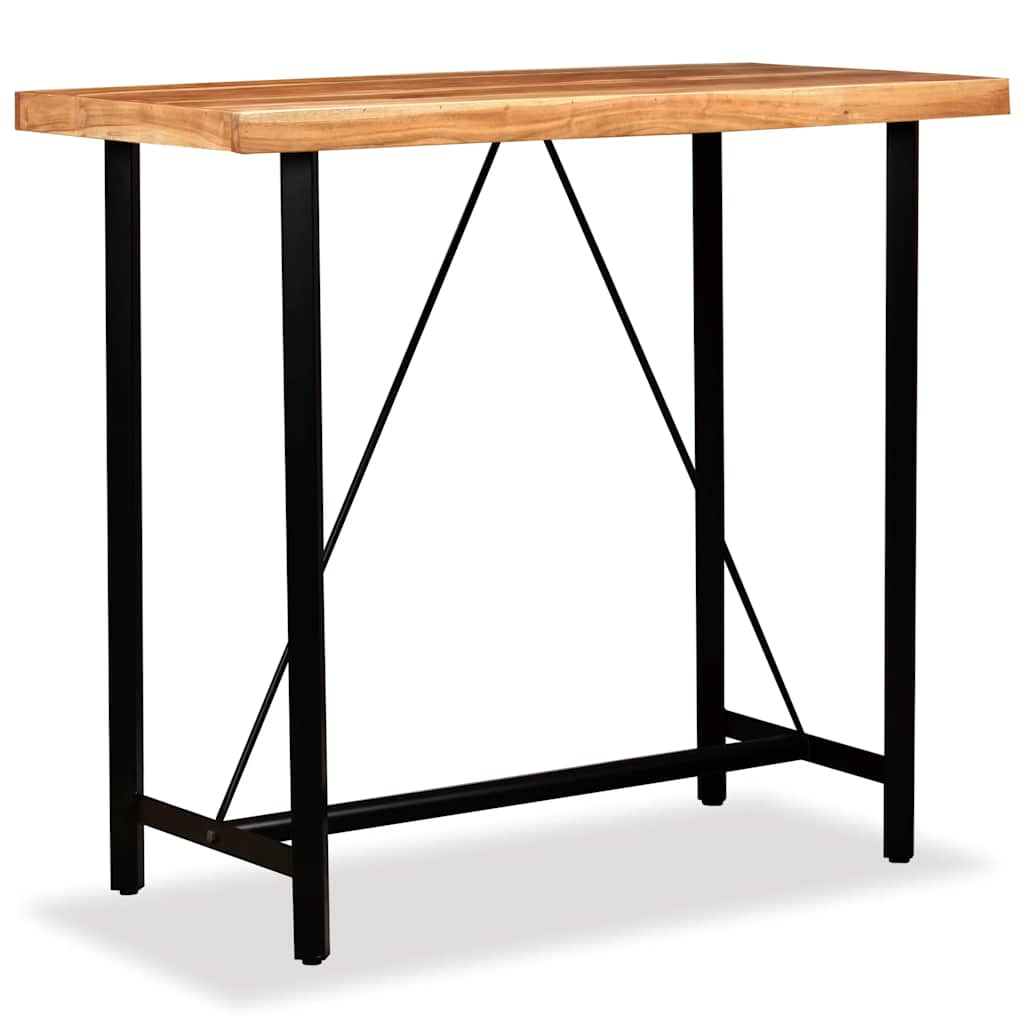Bartisch Akazie Massivholz 150 x 70 x 107 cm