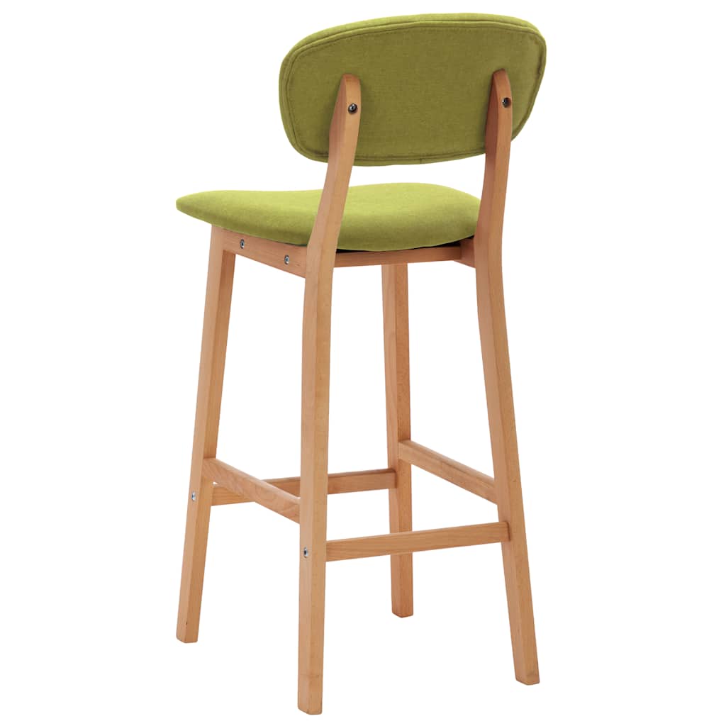 Barhocker 2 Stk. Braun Stoff