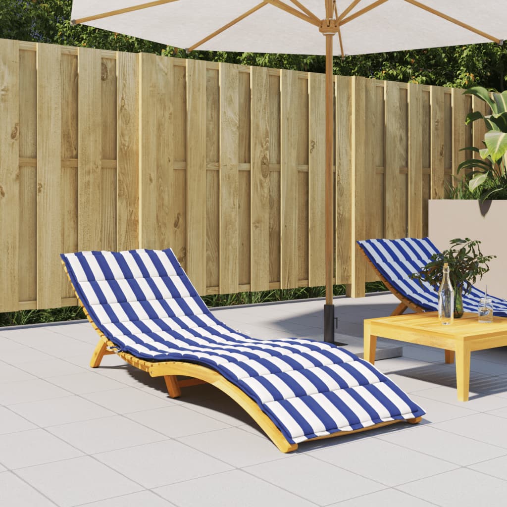 Liege-Kissen Blatt Blattmuster 200 x 70 x 3 cm Oxford-Stoff