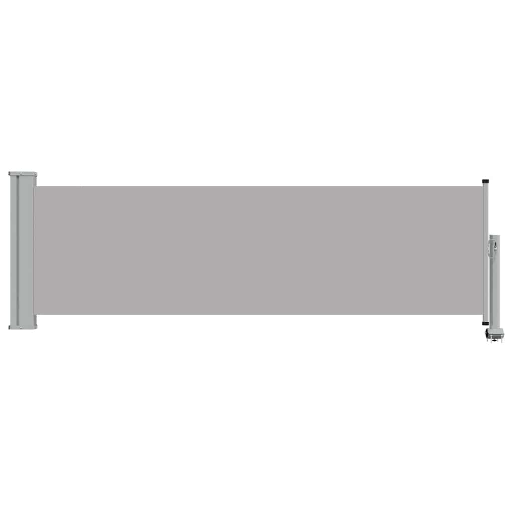 Seitenmarkise 60 x 300 cm 100% Polyester Eisen Stahl
