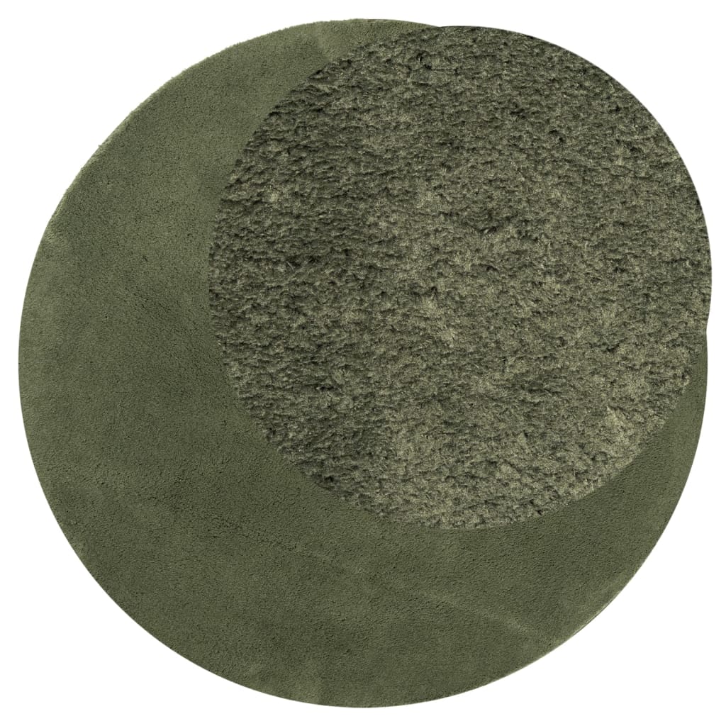 Teppich HUARTE Kurzflor Weich und Waschbar Anthrazit 60x110 cm