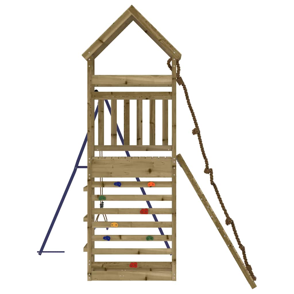 Spielturm Massivholz Kiefer