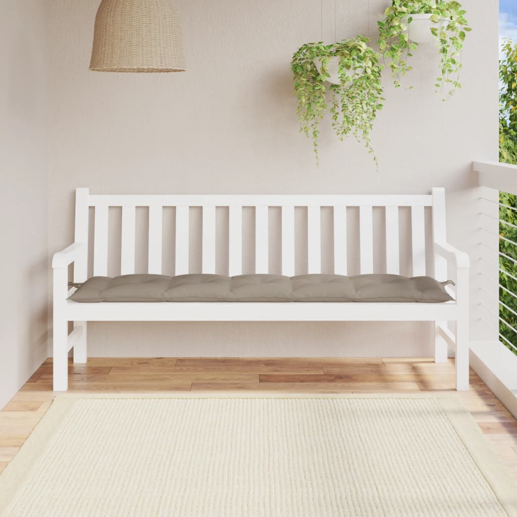 Gartenbank-Auflage Anthrazit 100x50x7 cm Oxford-Gewebe