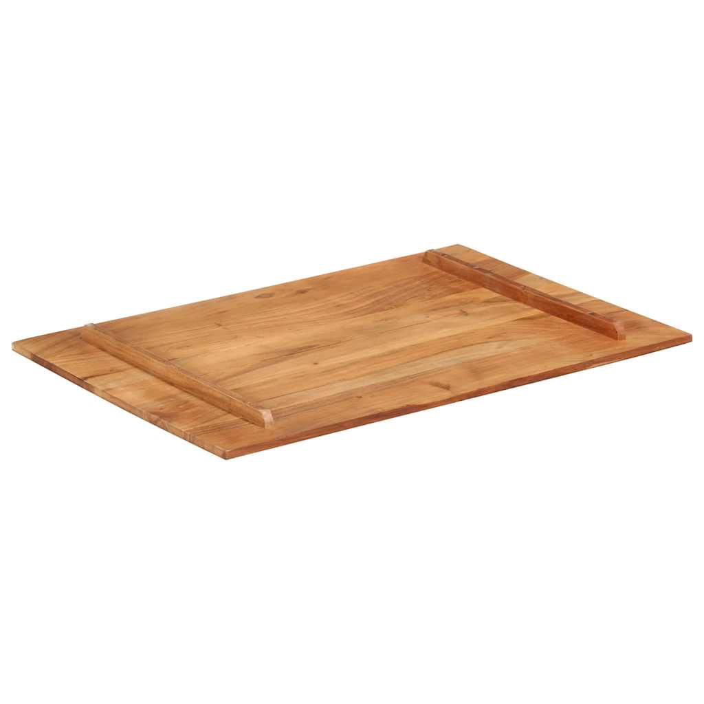 Tischplatte Massivholz Akazie 15-16 mm 60x80 cm