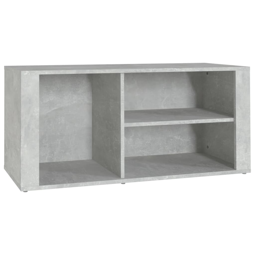 Schuhregal Weiß 100x35x45 cm Holzwerkstoff
