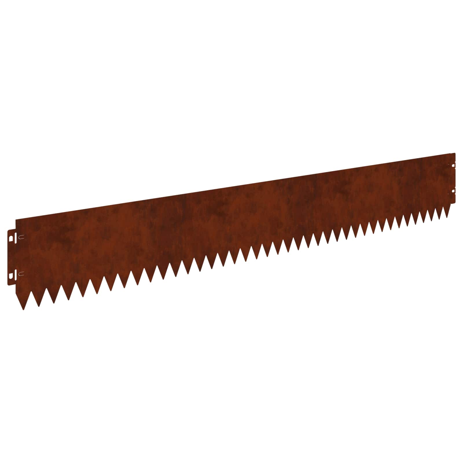 Raseneinfassung 10 pcs 103 x 10 cm Stahl Schwarz