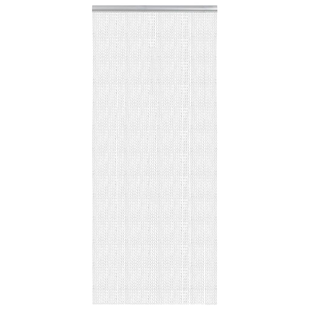 Türvorhang aus Ketten 56x186 cm Aluminium