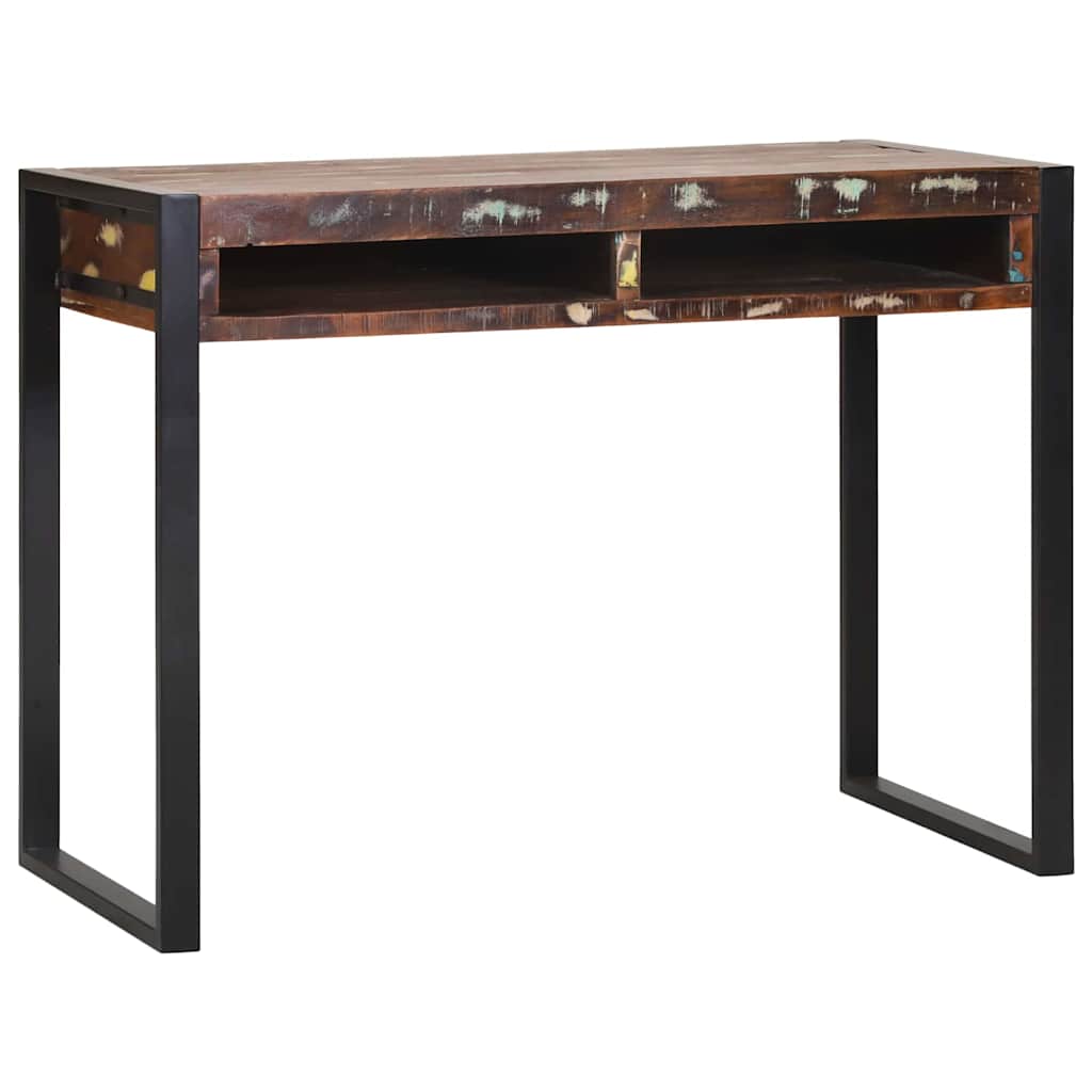 Schminktisch mit Regal Braun 100 x 50 x 75 cm Massivholz Mango