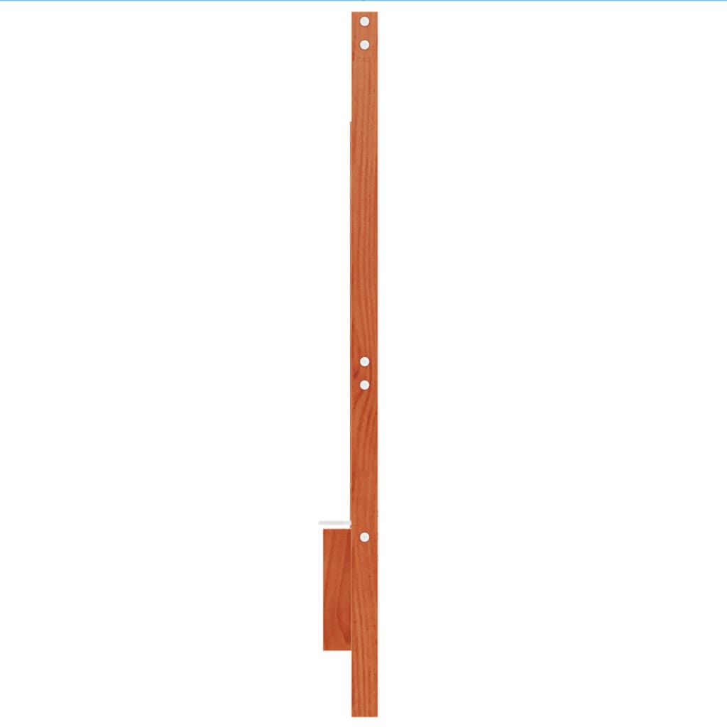 Kopfteil Grau 80,5x4x100 cm Massivholz Kiefer