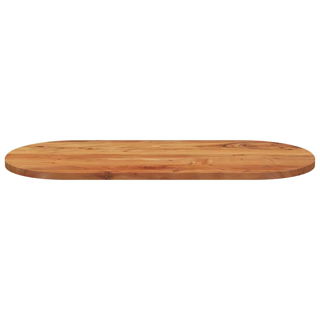 Tischplatte 110x40x2,5 cm Oval Massivholz Mango